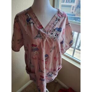 101 Dalmatian Scrub - Size L - 19 W x 29L